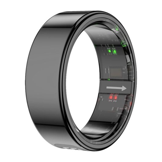 Anillo inteligente COLMi R12 Talla 13 Bluetooth 1ATM Autonomía 5 días Android/iOS Negro