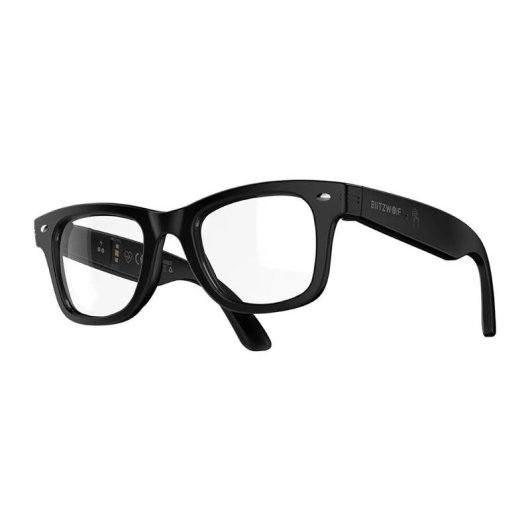 BlitzWolf BW-AG1 Gafas Inteligentes Filtro Luz Azul Monitor Salud Bluetooth Negro