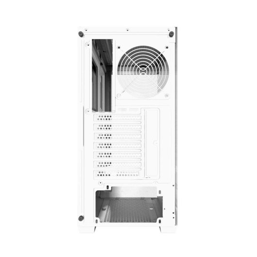 Boîtier PC Darkflash DS900W Blanc Sans Ventilateurs Tour Moyenne