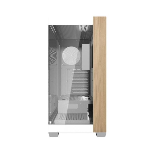 Boîtier PC Darkflash DS900W Blanc Sans Ventilateurs Tour Moyenne