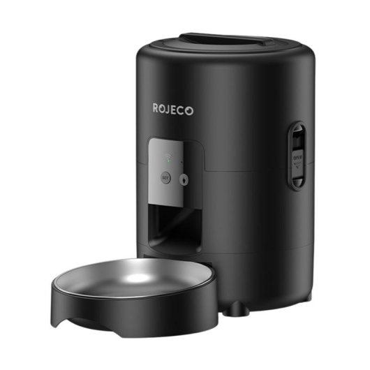Distributore Automatico di Cibo Rojeco 2L WiFi Versione Nera