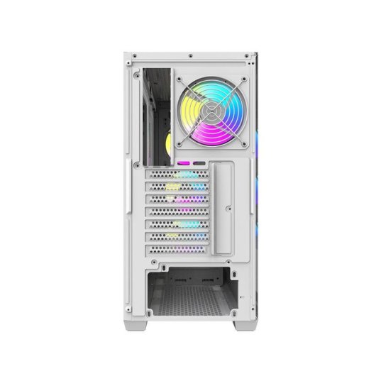 Case PC Darkflash DS900WS Bianca con 4 ventole ARGB
