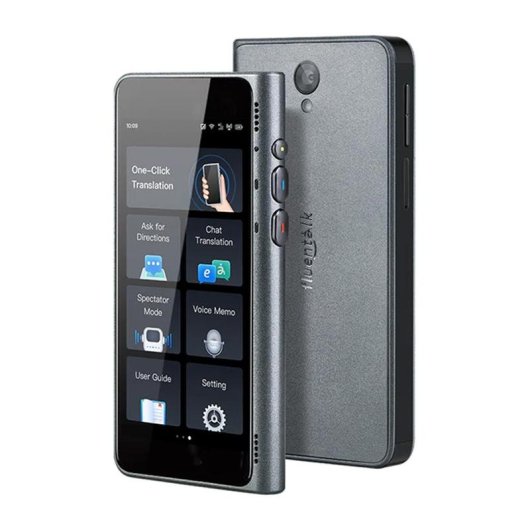 Traduttore Timekettle T1 Grigio Traduzione in Tempo Reale IA Offline