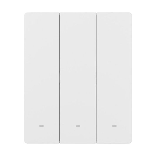 Interruptor Inteligente Sonoff ZBM5-3C-80W Zigbee 3 canales Compatible Alexa Google