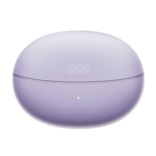 Auriculares QCY Crossky Clip C30 Bluetooth 5.4 sem fios para desporto roxo