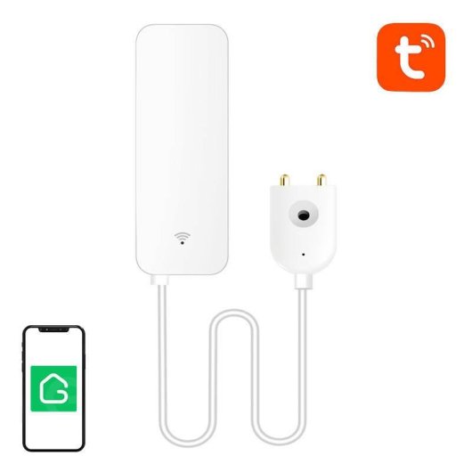 Rilevatore di perdite d’acqua Gosund S5 WiFi Rilevazione precoce Allarme Tuya