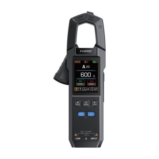 Pinza amperimétrica digital FNIRSI DMC-100 True RMS 600A