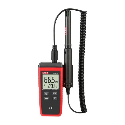 Medidor de temperatura y humedad UNI-T UT333S con sensor separado
