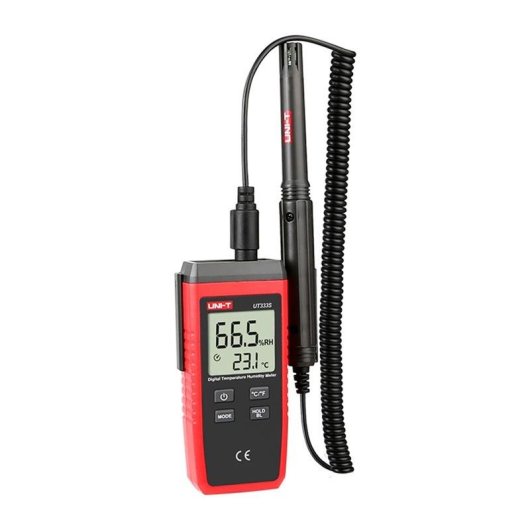 Medidor de temperatura y humedad UNI-T UT333S con sensor separado