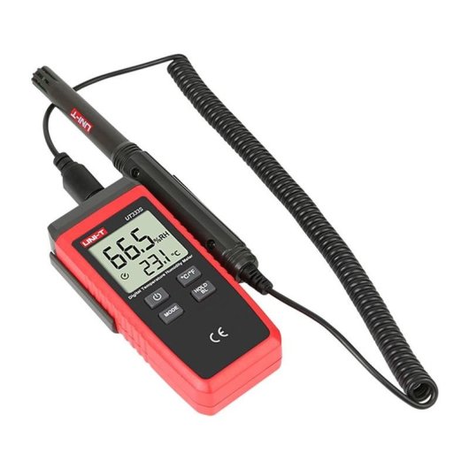 Medidor de temperatura y humedad UNI-T UT333S con sensor separado