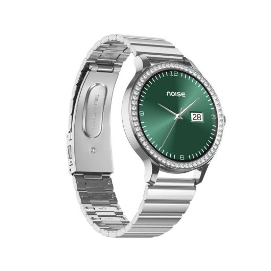 Noise Diva Araya Icónico Bluetooth 42mm Argento Elegante Metallo