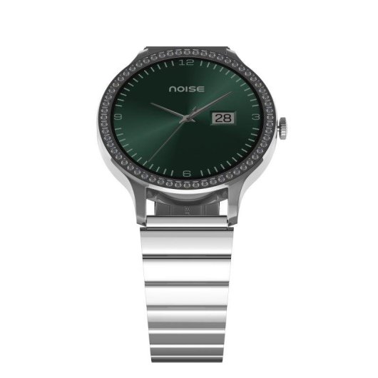 Noise Diva Araya Icónico Bluetooth 42mm Argento Elegante Metallo
