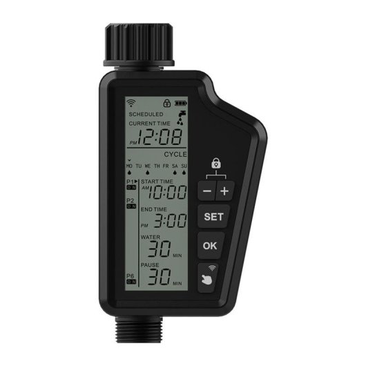 Controllore di irrigazione intelligente Avatto SWT60-EU Wi-Fi con schermo LCD
