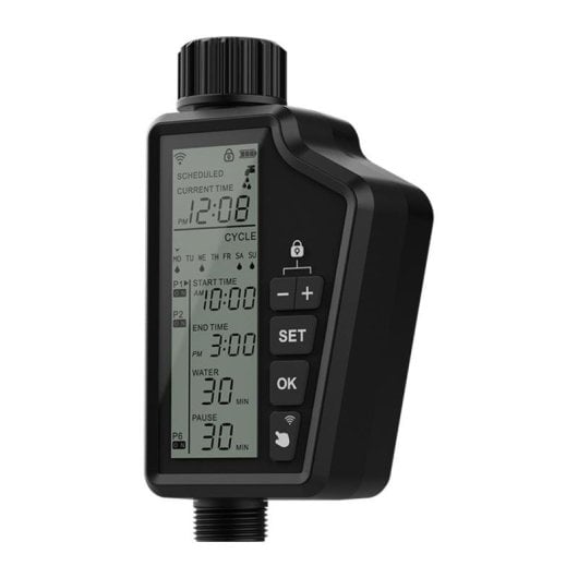 Controllore di irrigazione intelligente Avatto SWT60-EU Wi-Fi con schermo LCD