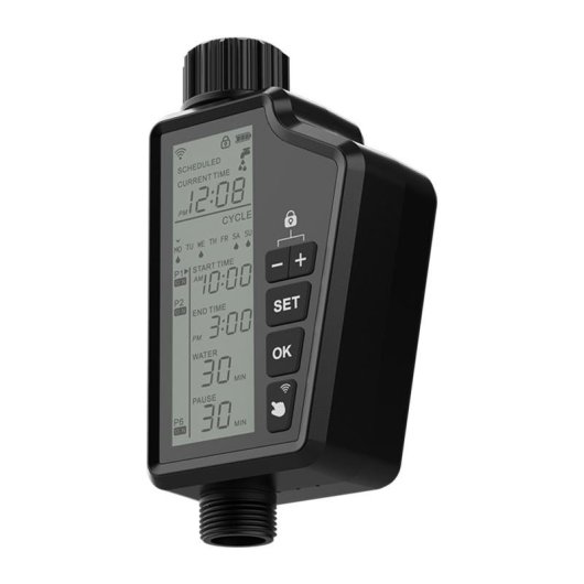 Controllore di irrigazione intelligente Avatto SWT60-EU Wi-Fi con schermo LCD