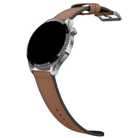 Noise Halo 3 AI Bluetooth 42mm Gehäuse Braun Lederarmband Braun