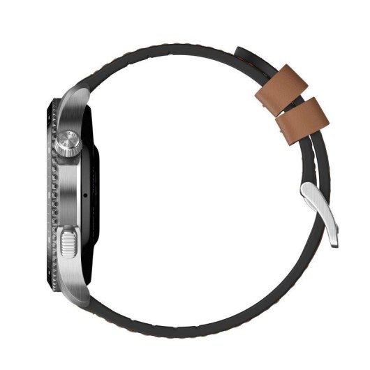 Noise Halo 3 AI Bluetooth 42mm Gehäuse Braun Lederarmband Braun