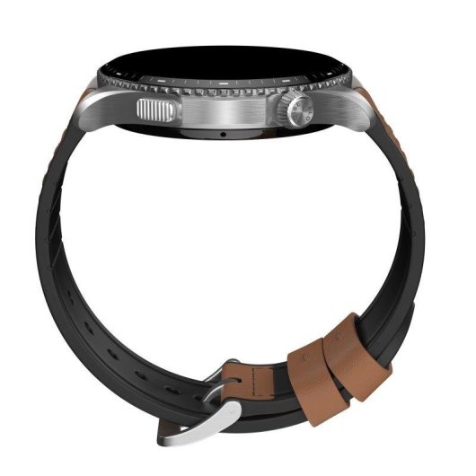 Noise Halo 3 AI Bluetooth 42mm Gehäuse Braun Lederarmband Braun