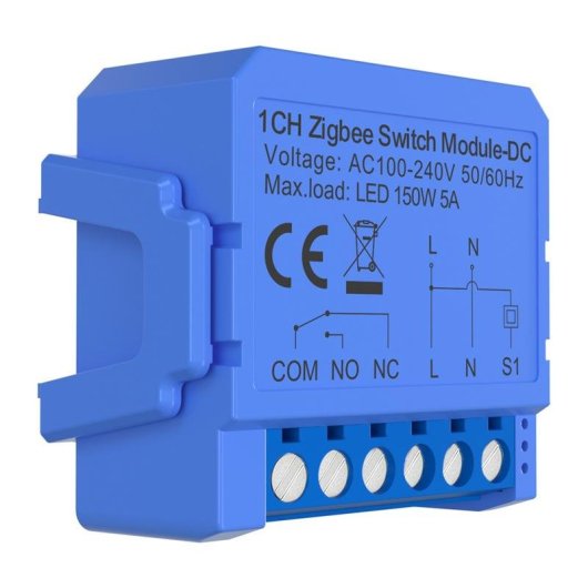 Interruptor inteligente Avatto ZWSM16-DC-1 ZigBee con control remoto y app