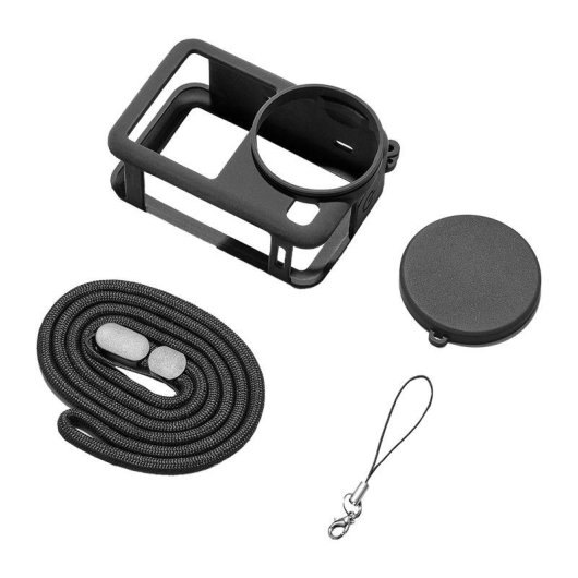 Capa de Silício Puluz com Correia para DJI Osmo Action 6