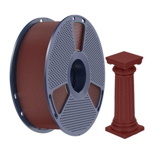 Filamento PLA Sunlu PLA H-S Mar BR Rouge Brique 1,75 mm Haute Vitesse