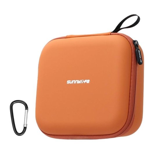Borsa Sunnylife per DJI Neo 2 con tasca a rete arancione
