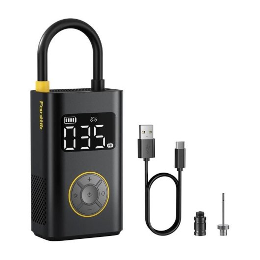 Compattore Portatile Fanttik X9 Pro 150 PSI Batteria Ricaricabile LED