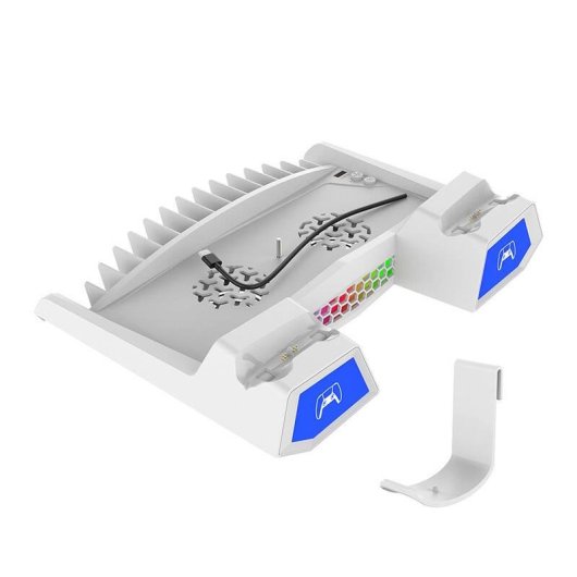 Soporte multifuncional iPega PG-P5S023 para PS5/PS5 Slim blanco