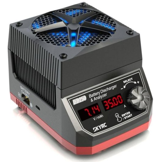 Descargador de Baterías SkyRC BD250 250W Negro