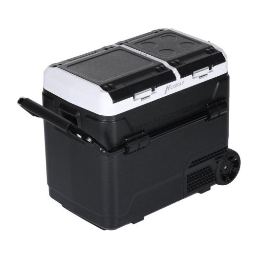 Nevera Portátil Hcalory P40M+ 40L Bluetooth Compressor LG Doble Zona