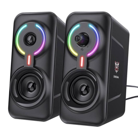 Altavoces ONIKUMA Gaming con Bluetooth 5.0, 10W y iluminación RGB