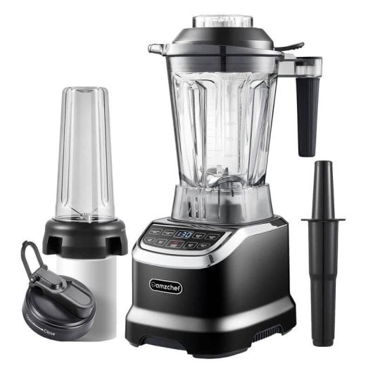 Frullatore a Vaso AMZCHEF ZM5003-BK 1800W 1.85L Nero