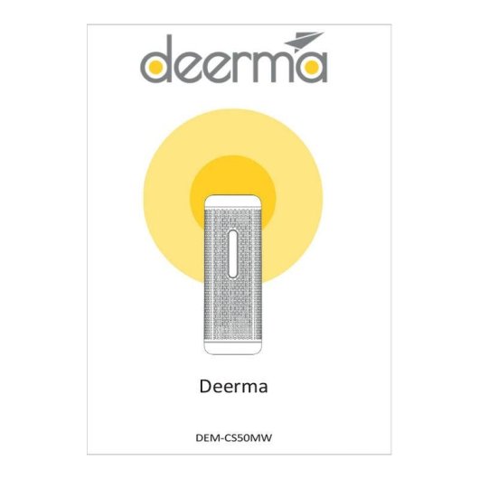 Entfeuchter Deerma CS50MW 5m² 600g ABS Weiß