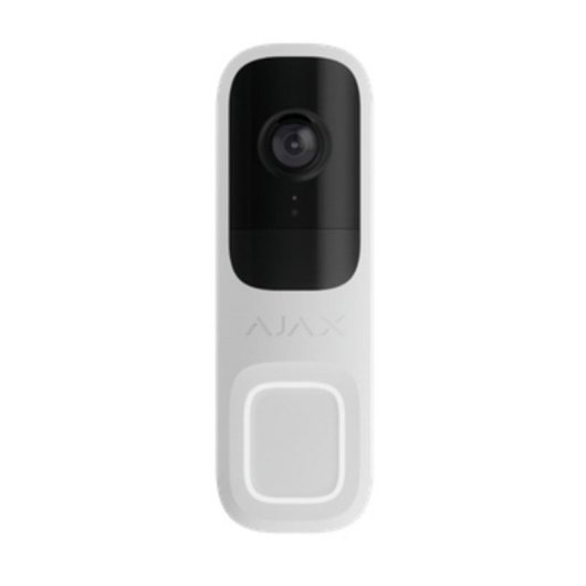 Timbre Ajax Doorbell Blanco Wi-Fi 2,4 GHz Inalámbrico Sensor Movimiento Exterior