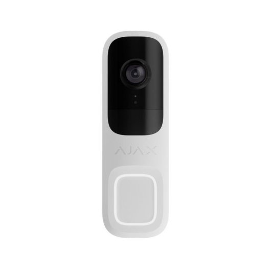 Timbre Ajax Doorbell Blanco Wi-Fi 2,4 GHz Inalámbrico Sensor Movimiento Exterior