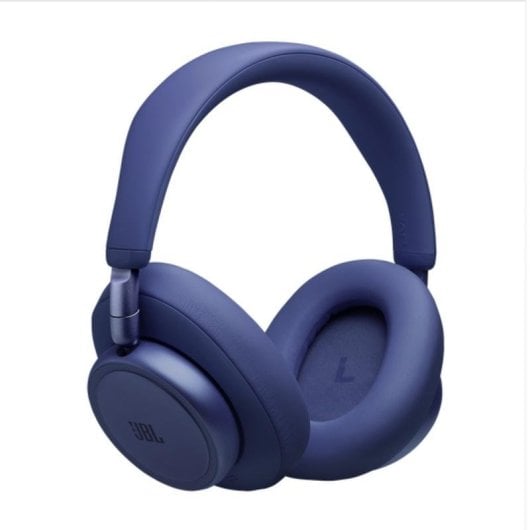 Auriculares JBL Live 780NC Bluetooth sans fil avec réduction de bruit, micro et charge rapide bleu