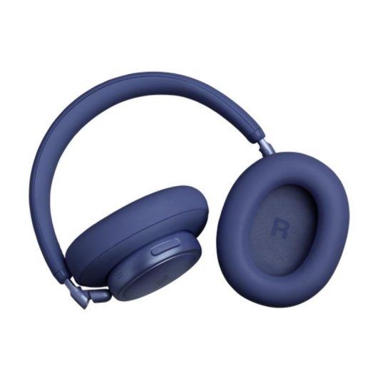 Auriculares JBL Live 780NC Bluetooth sans fil avec réduction de bruit, micro et charge rapide bleu