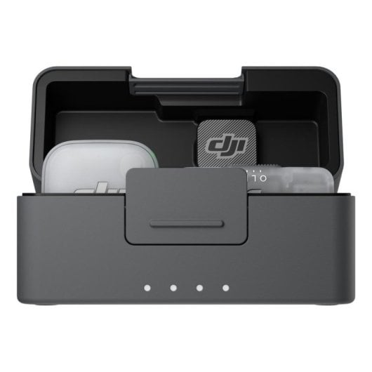 Microfone DJI Mic Mini 2 sem fios omnidirecional com estojo e clip magnético