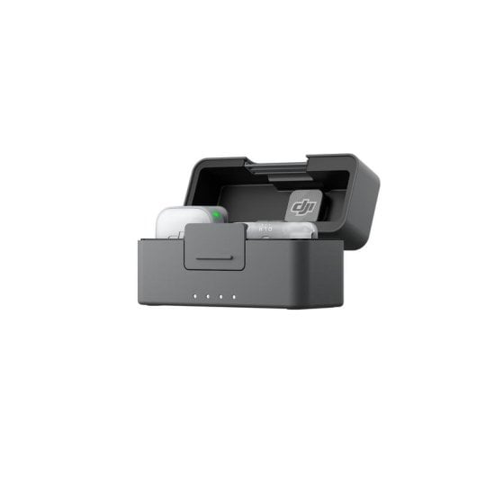Microfone DJI Mic Mini 2 sem fios omnidirecional com estojo e clip magnético