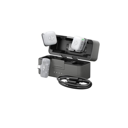 Microfone DJI Mic Mini 2 sem fios omnidirecional com 2 transmissores e estojo de carga