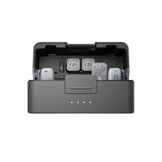 Microfone DJI Mic Mini 2 sem fios omnidirecional com 2 transmissores e estojo de carga