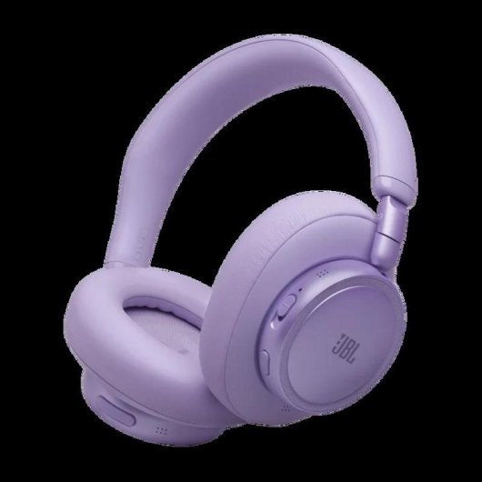 Auriculares JBL Live 780NC inalámbricos Bluetooth con Cancelación de Ruido, Micrófono y carga rápida, púrpura