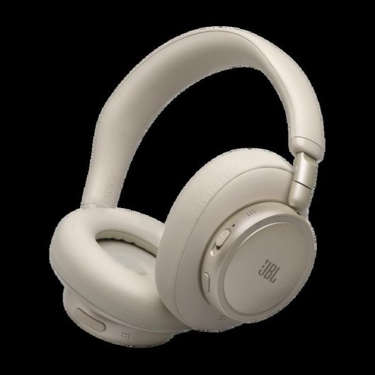 Auriculares JBL Live 780NC sans fil Bluetooth avec réduction adaptative du bruit, micro, charge rapide, champagne