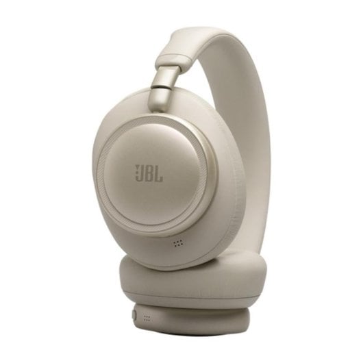 Auriculares JBL Live 780NC sans fil Bluetooth avec réduction adaptative du bruit, micro, charge rapide, champagne
