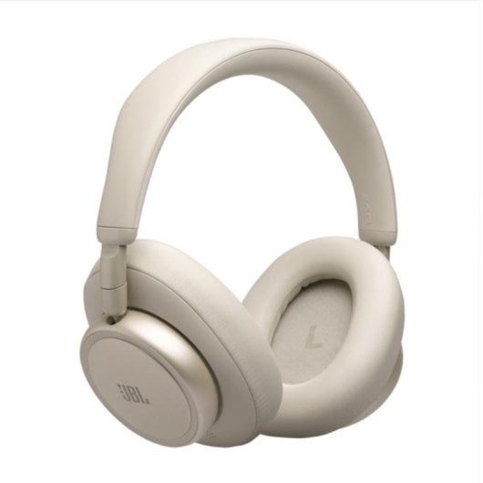 Auriculares JBL Live 780NC sans fil Bluetooth avec réduction adaptative du bruit, micro, charge rapide, champagne