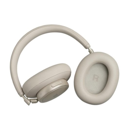 Auriculares JBL Live 780NC sans fil Bluetooth avec réduction adaptative du bruit, micro, charge rapide, champagne