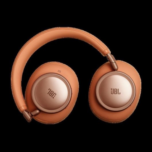 Auriculares JBL Live 780NC sans fil Bluetooth avec réduction de bruit, micro et charge rapide orange