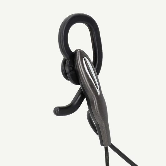 Auriculares Nedis CHSTUM210BK com cabo USB-C/A para escritório e chamadas, preto e cinza