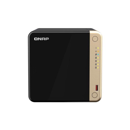 Serveur NAS QNAP TS-464 Tour 4 baies Intel Celeron 8GB DDR4 2.5GbE M.2 PCIe HDMI 4K
