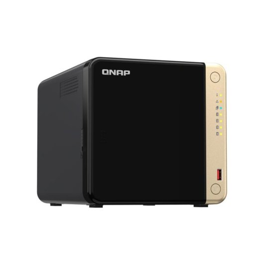 Serveur NAS QNAP TS-464 Tour 4 baies Intel Celeron 8GB DDR4 2.5GbE M.2 PCIe HDMI 4K